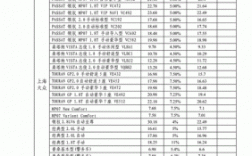 大众车价格表（上海大众车价格表）