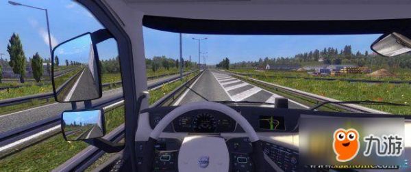 欧洲卡车模拟2如何让它自动驾驶？自动驾驶转弯