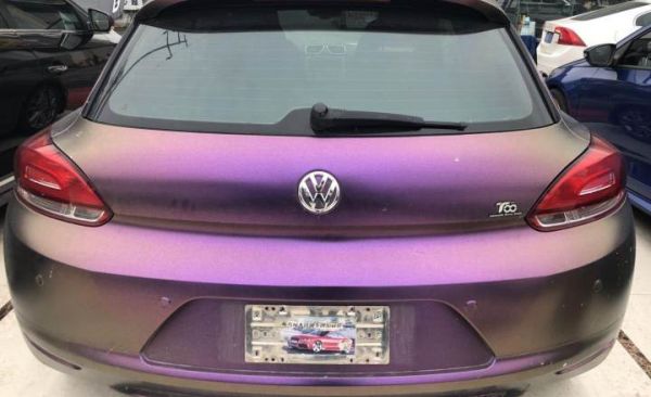 大众紫色车（大众紫色车图片价格）-图3