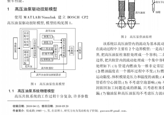 关于柴油共轨系统和单体泵的信息-图2