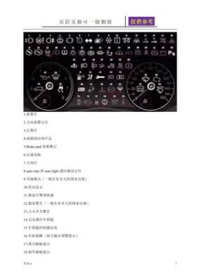 汽车仪表盘书本标（汽车仪表盘书本i的符号）