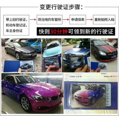 改色备案没年检(改色备案后年检需要恢复吗)-图1 改色备案没年检(改色备案后年检需要恢复吗)-图1