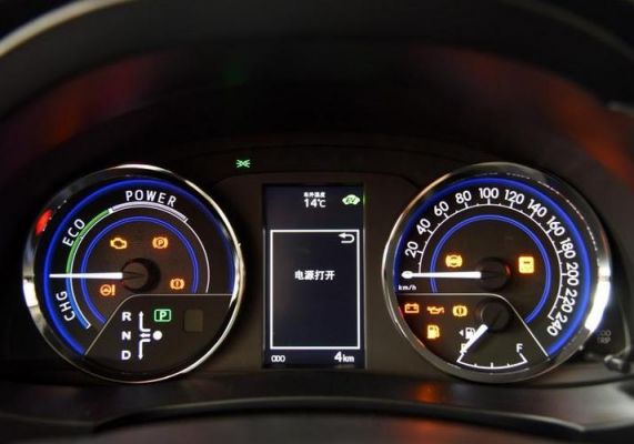 丰田仪表盘在中间（丰田仪表盘中间显示屏显示有两个图标关闭）-图2