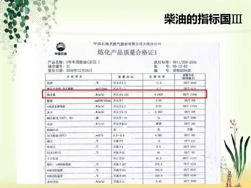 柴油油品知识（柴油知识点）-图1