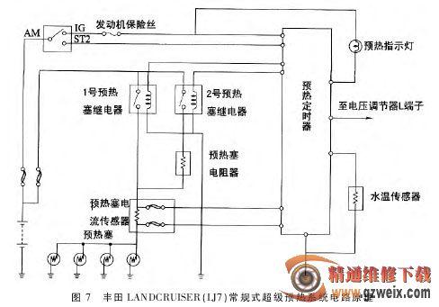 柴油车预热继电器原理（柴油车预热继电器原理图解）