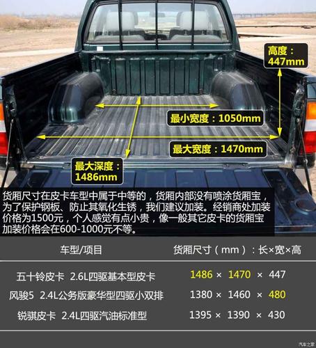 庆铃皮卡四驱柴油底盘高度(庆铃皮卡四驱柴油四驱怎么挂)-图2 庆铃皮卡四驱柴油底盘高度(庆铃皮卡四驱柴油四驱怎么挂)-图2
