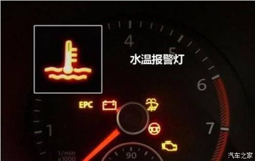 汽车仪表盘上的水温（汽车仪表盘上的水温表是用来指示什么）-图3