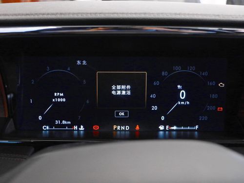 林肯全液晶仪表盘演示（林肯仪表盘不亮开关在哪）