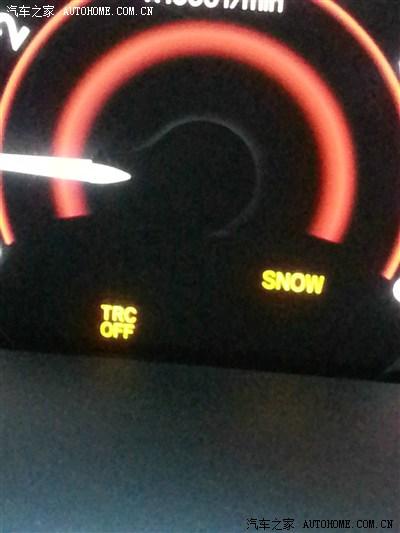 汽车仪表盘snow怎么关（汽车显示snow什么意思,怎么取消）-图2
