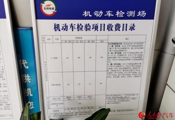 机动车年检费用（北京机动车年检费用）-图3
