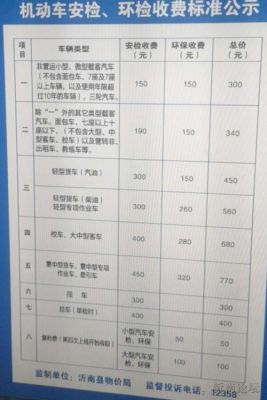 轿车年检需要多少钱(轿车年检费用多少)-图2 轿车年检需要多少钱(轿车年检费用多少)-图2