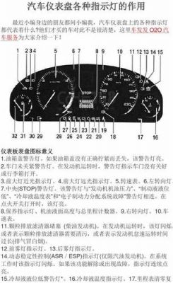 天锦仪表盘符号图解（天锦仪表指示灯图解）-图3