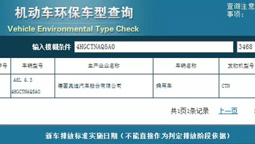 柴油车排放5标准（柴油车排放标准查询系统）