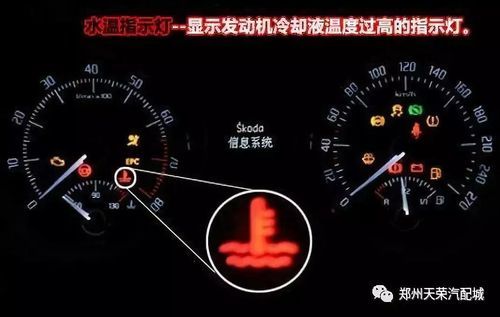 仪表盘水温报警灯亮(仪表盘水温报警灯亮了还能继续开吗)-图2 仪表盘水温报警灯亮(仪表盘水温报警灯亮了还能继续开吗)-图2