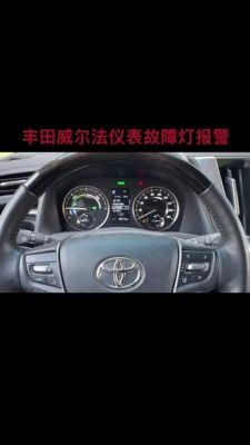 丰田埃尔法仪表盘(丰田埃尔法仪表盘图标大全)-图2 丰田埃尔法仪表盘(丰田埃尔法仪表盘图标大全)-图2