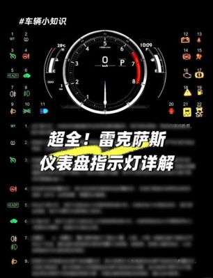 雷克萨斯2011款仪表盘（雷克萨斯2011款仪表盘图标）